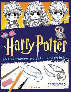 Harry Potter: Jak kreslit postavy, tvory a kouzelné předměty | Eva Metelková, Isa Gouache