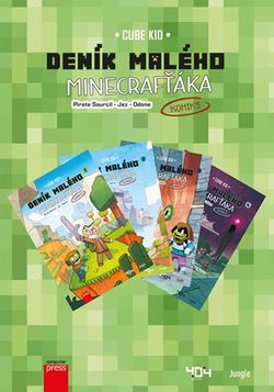 Deník malého Minecrafťáka: komiks komplet 1 | Cube Kid