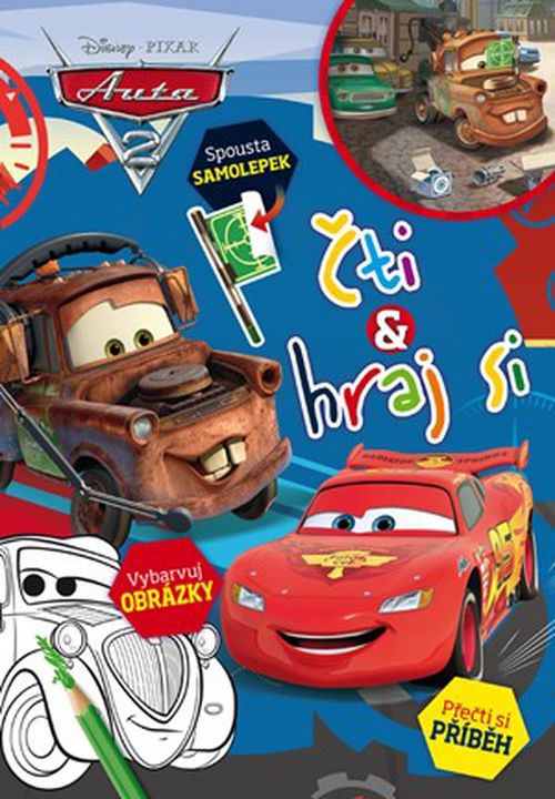 Auta 2 - Čti a hraj si | Pixar, Pixar