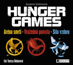 HUNGER GAMES – komplet (audiokniha) | Suzanne Collinsová, Tereza Bebarová