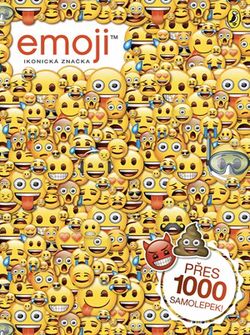Emoji oficiální kniha samolepek | kolektiv