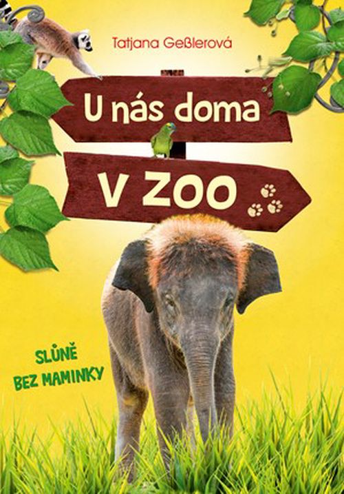U nás doma v zoo: Slůně bez maminky | Tatjana Gesslerová, Jörg Hartmann