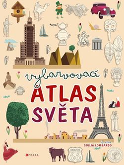 Vybarvovací atlas světa | Giulia Lombardo