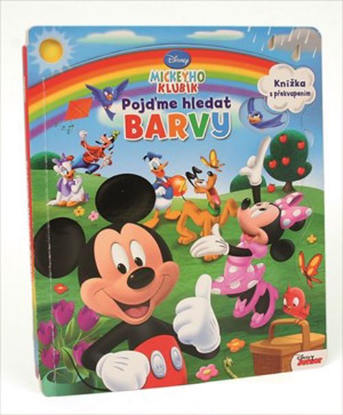Mickeyho klubík - Pojďme hledat barvy - Knížka s překvapením | Walt Disney, Walt Disney