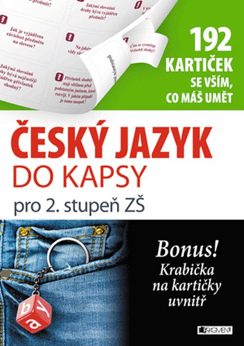 Český jazyk do kapsy pro 2. stup. ZŠ  (192 kartiček) | Jana Eislerová