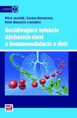 Recidivujúce infekcie dýchacích ciest a imunomodulácia u detí | Miloš Jeseňák