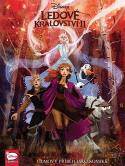 Ledové království II - filmový příběh jako komiks | Radka Kolebáčová, Simon Furman, Iwan Nazif