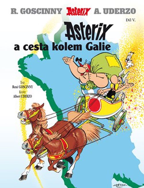 Asterix 5 - Asterix a cesta kolem Galie | René Goscinny, Albert Uderzo