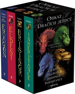 Odkaz Dračích jezdců – Eragon,Eldest,Brisingr,Inherit.(box) | Christopher Paolini, Olga Zumrová, Olga Machútová